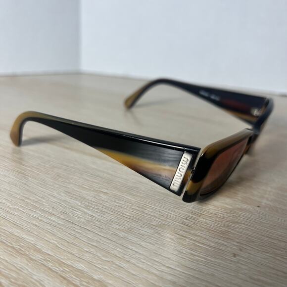 Miu Miu SMU03D 1BM-1Z1 Sunglasses FRAMES ONLY Brown Tan main image 10